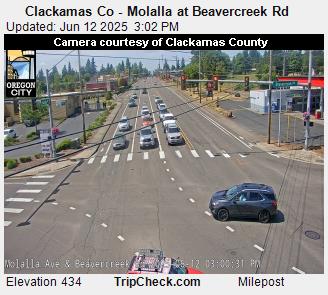 Traffic Cam Clackamas Co - Molalla at Beavercreek Rd